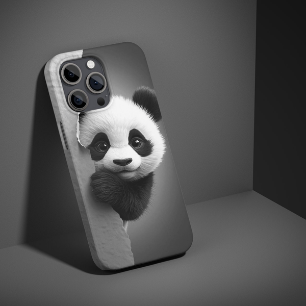 Peek-A-Boo Panda Phone Case