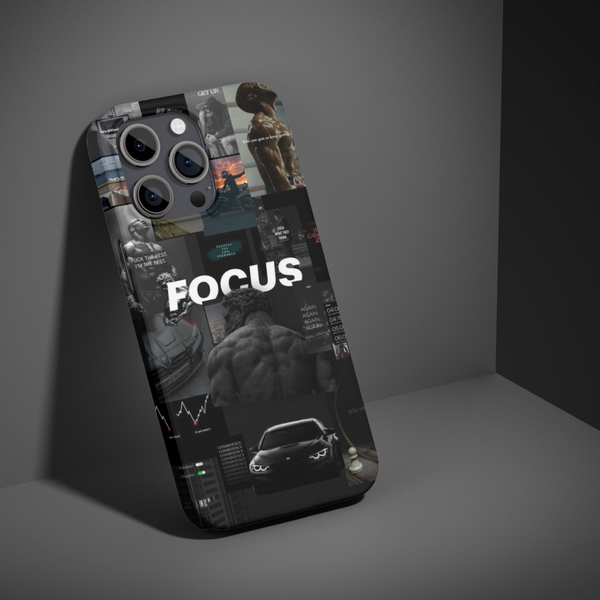 Focus Mindset Collage Phone Case