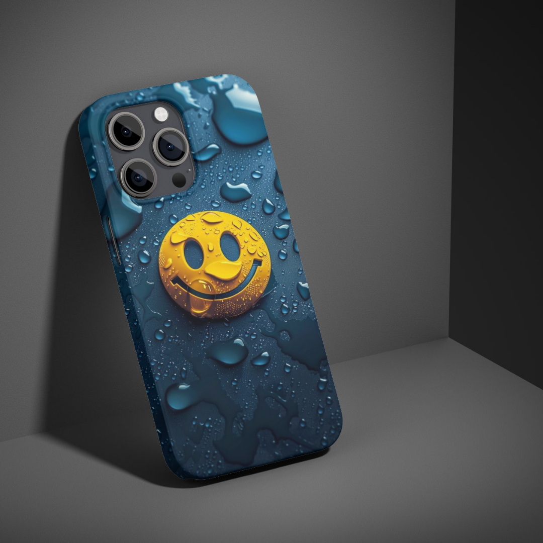 Dripping Smile Emoji Phone Case