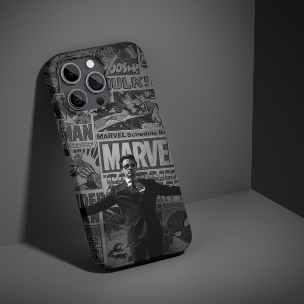 Genius Billionaire Comic Collage Phone Case