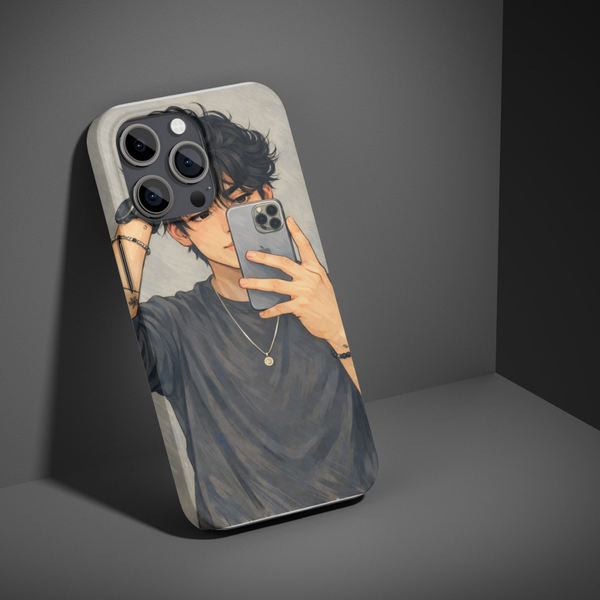 📱 Mirror Mood Anime Phone Case