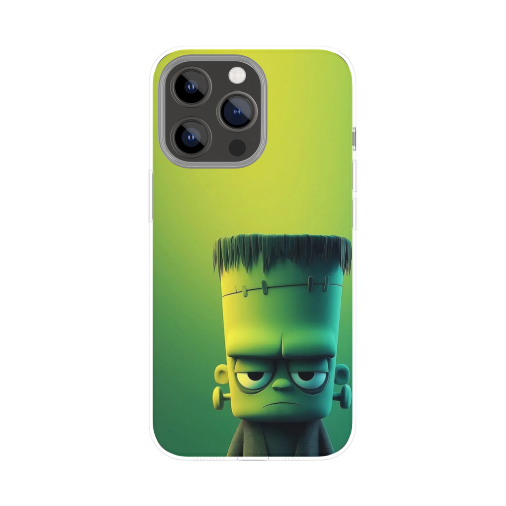🧟 Neon Frankenstein Case – Moody Monster Edition