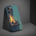 Midnight Balcony Moments Phone Case