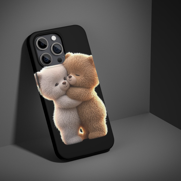 Cute Hugging Teddy Bears Phone Case