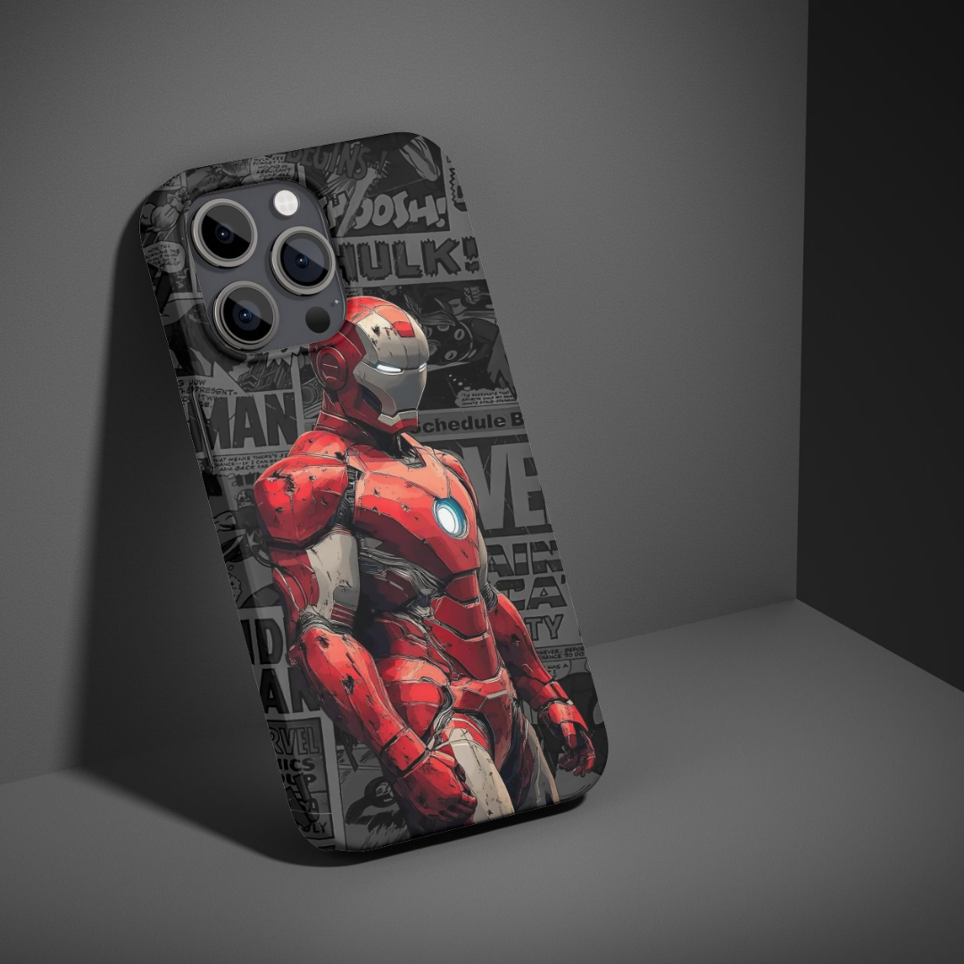 Iron Hero Armor Phone Case